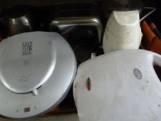 Box Containing Grilling Machine, Toaster, Kettle,