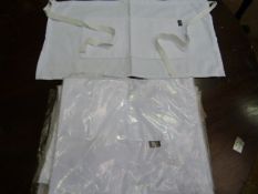 *13 P.H Chef's White Aprons