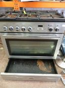 *Rangemaster Five Burner Gas Hob over Oven