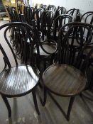 *Twenty Eight Bentwood Chairs