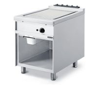 *Grandis 900 Fry Top, gas, stand-alone or suite, 600mm W x 900mm D, manual controls, 16mm thick smoo