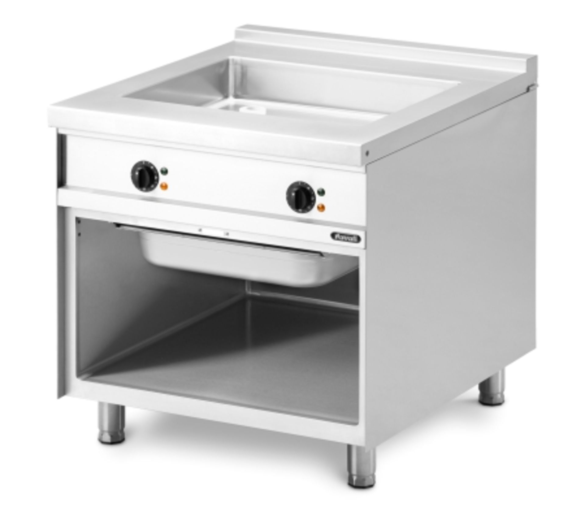 *Grandis 900 Griddle Pan, electric, stand-alone or suite, (2) 1/1 GN pan capacity, manual controls,