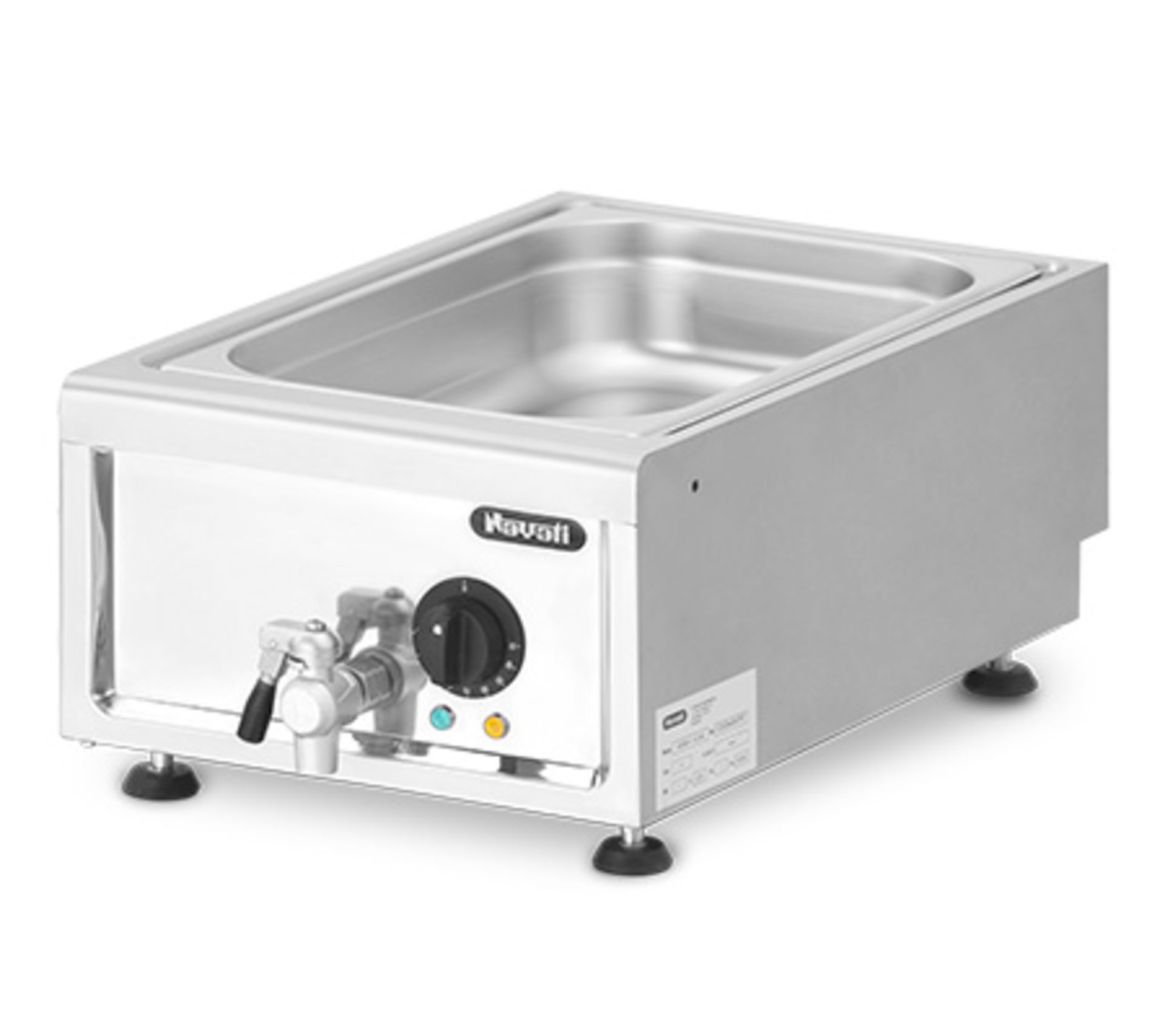 *Amicus 600 Bain Marie, electric, countertop, 1/1 GN pan capacity, wet or dry well, orbital finished