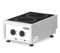 *Amicus 600 Hob, electric, countertop, (2) cooking zones, infrared heaters with pan sensor, manual c