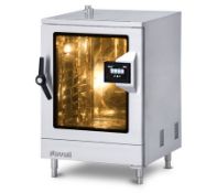 *Combi Oven/Steamer, gas, with steam generator, (10) 1/1 GN capacity, touch screen controls with (3)