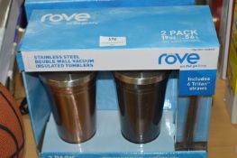 *Rove Stainless Steel Insulated Tumblers 2pk