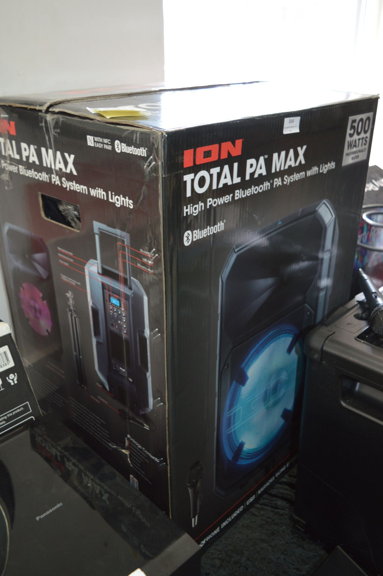 *Ion Total PA Max System 500W Bi-Amplified AIO Speaker
