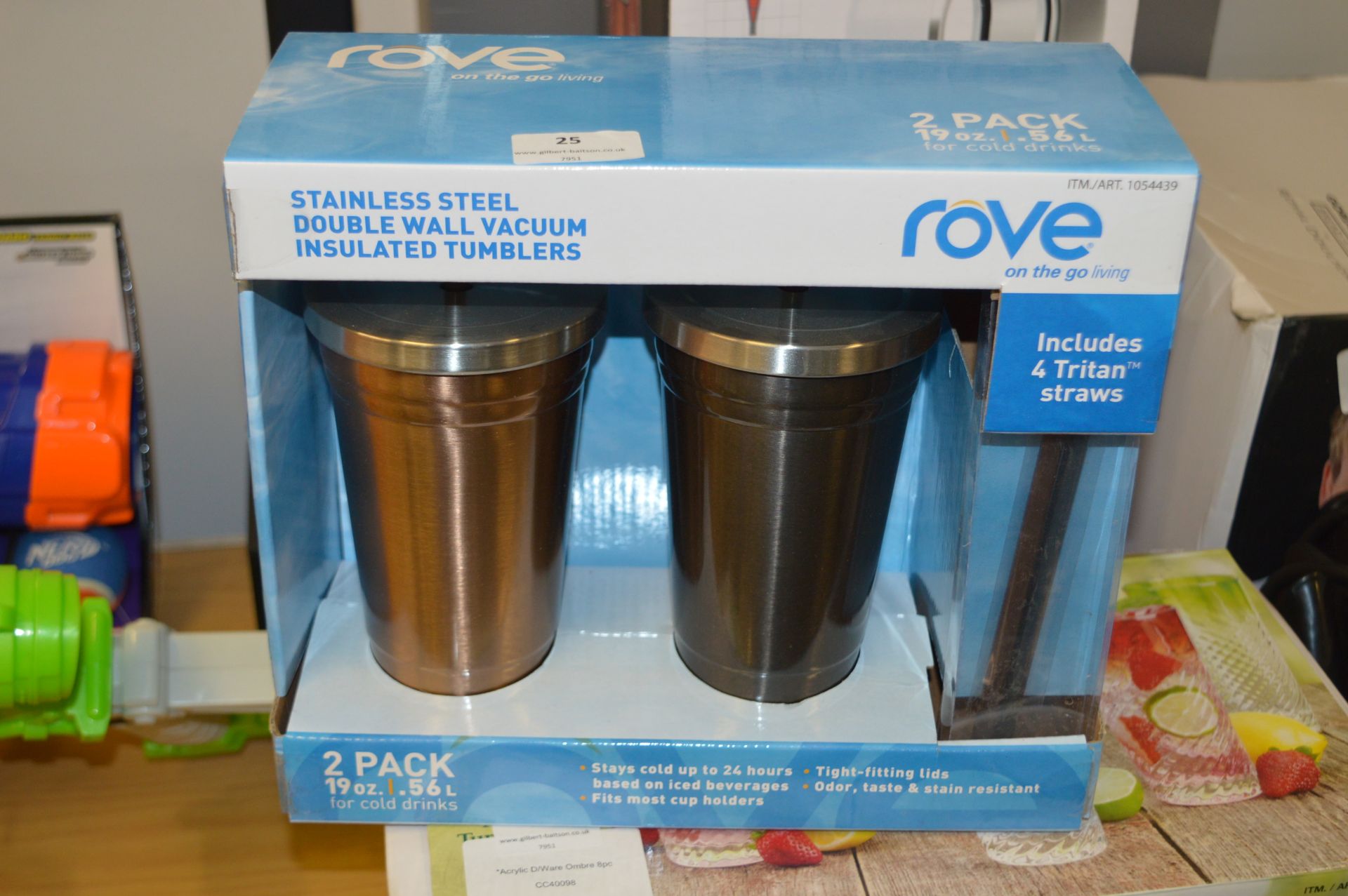 *Rove Stainless Steel Insulated Tumblers 2pk