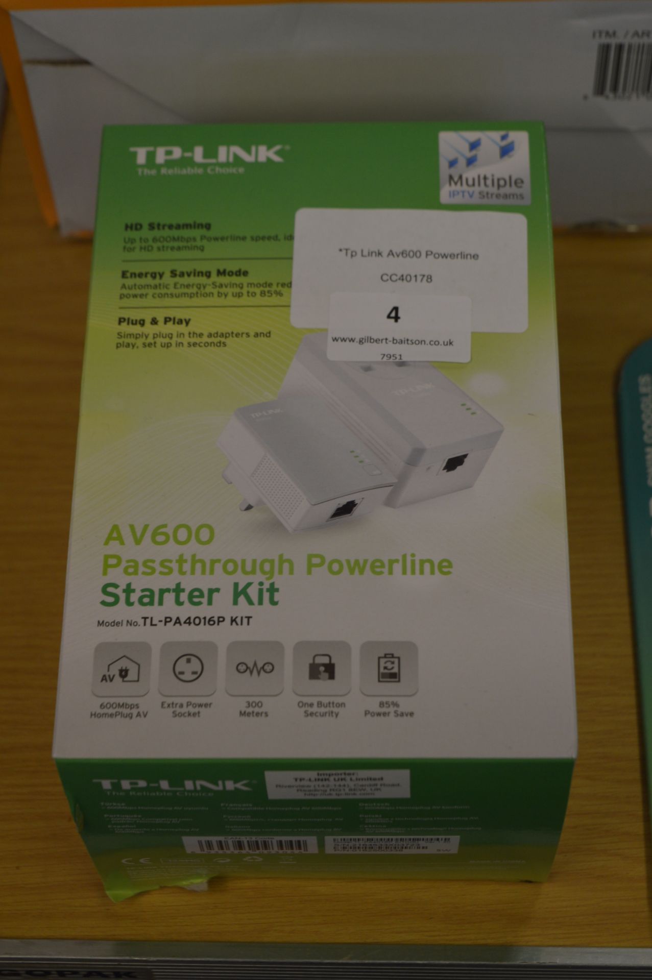 *TP-Link AV600 Powerline