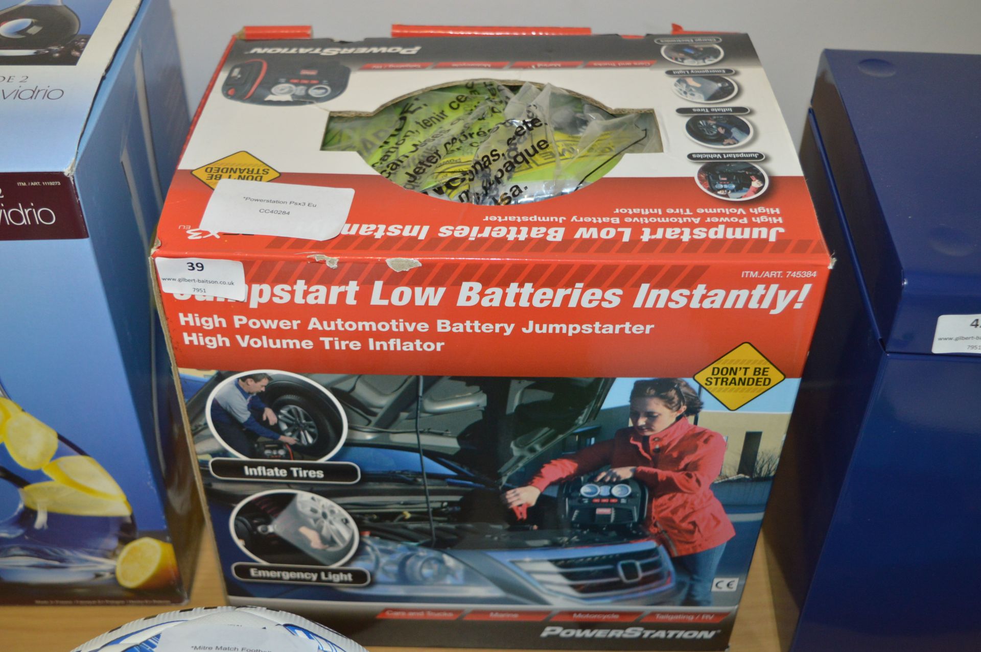 *Powerstation PSX3 EU Jumpstarter/Air Compressor