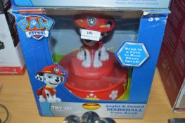 *Paw Patrol Light & Sound Marshall Coin Bank