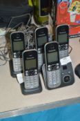 *Panasonic Five Dect Telephones