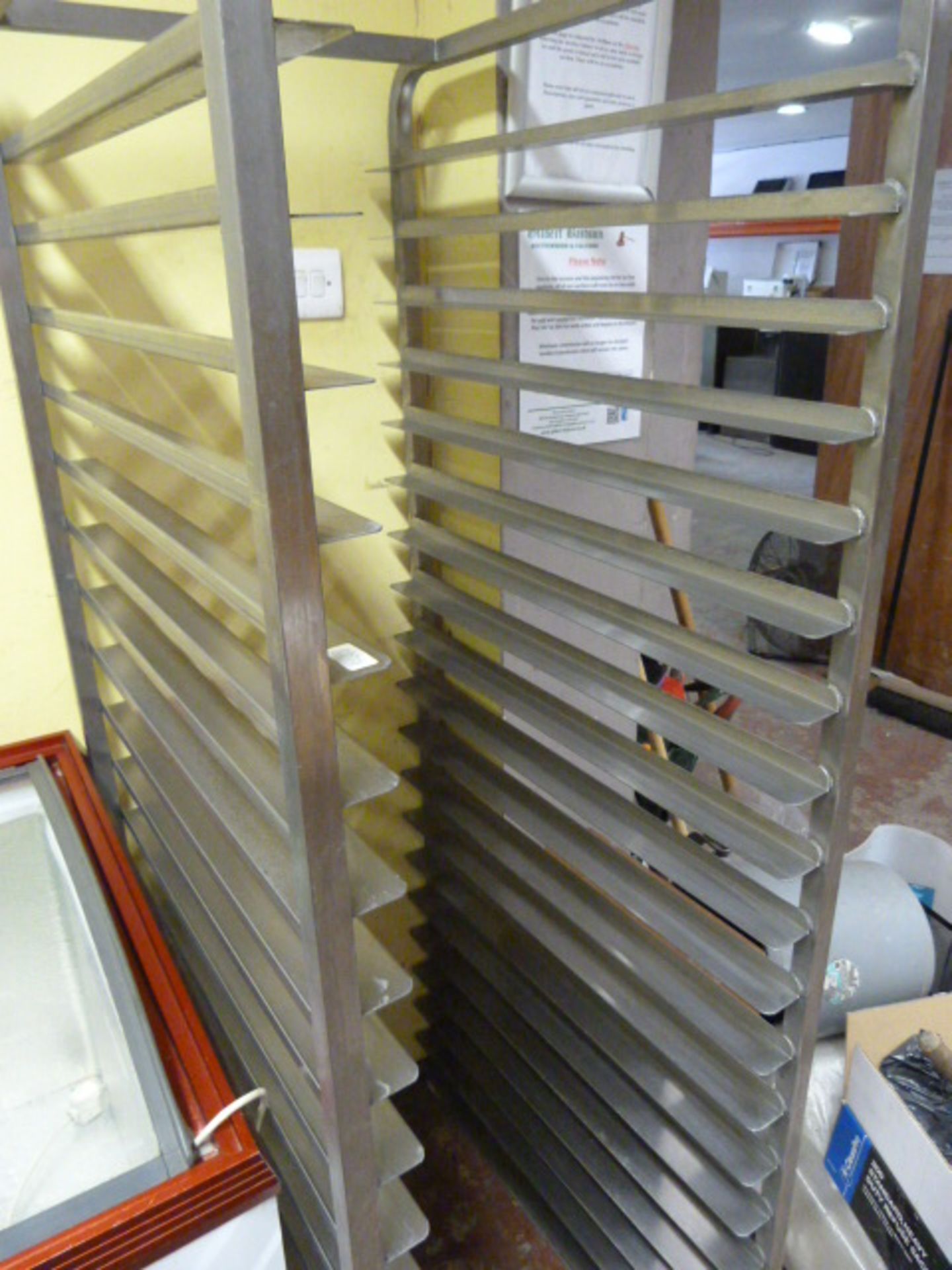 Stainless Steel Tray Rack