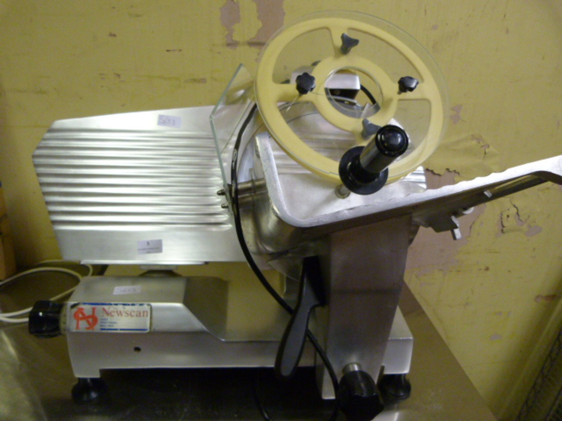 *Newscan Meat Slicer