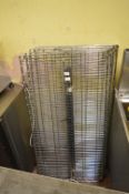 4 Tier Stainless Shelves - (clips missing)
