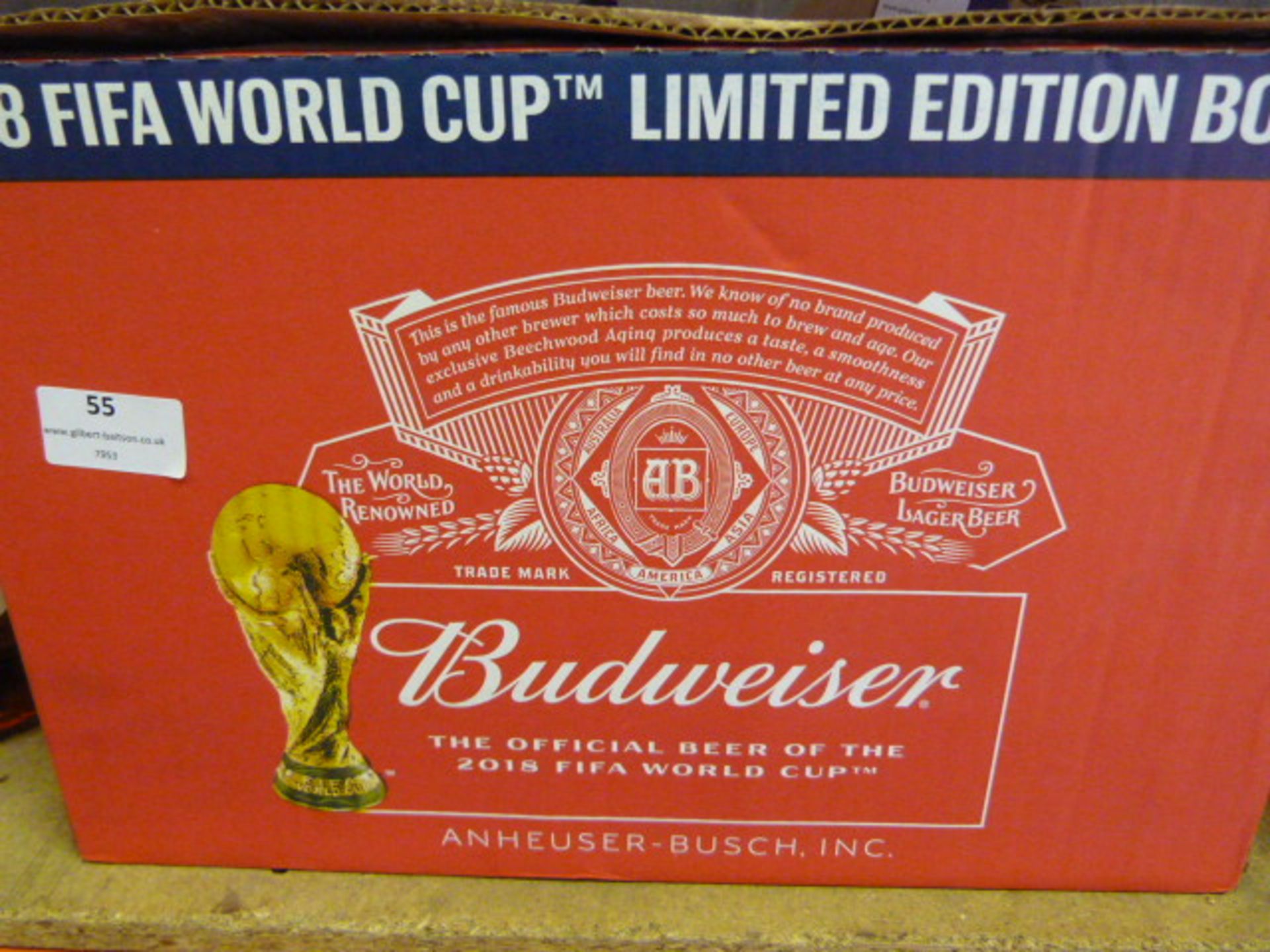 *x24 330ml Bottles of Budweiser