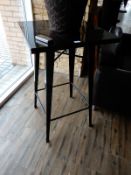 *High Gloss Black Posy Table