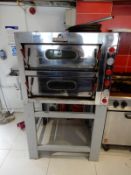 *Italforni Pesaro Two Deck Electric Pizza Oven