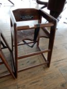 *Darkwood Child's Highchair