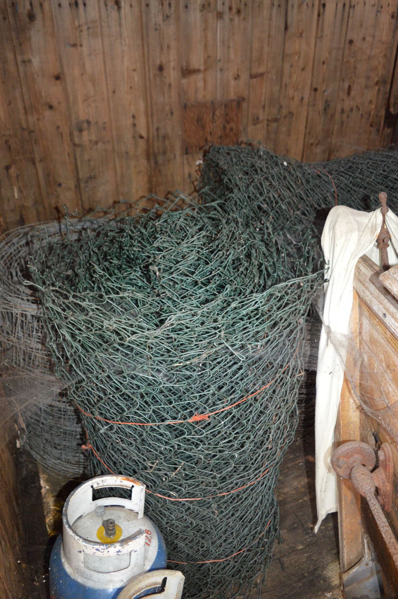 Sheep and Other Netting with Posts