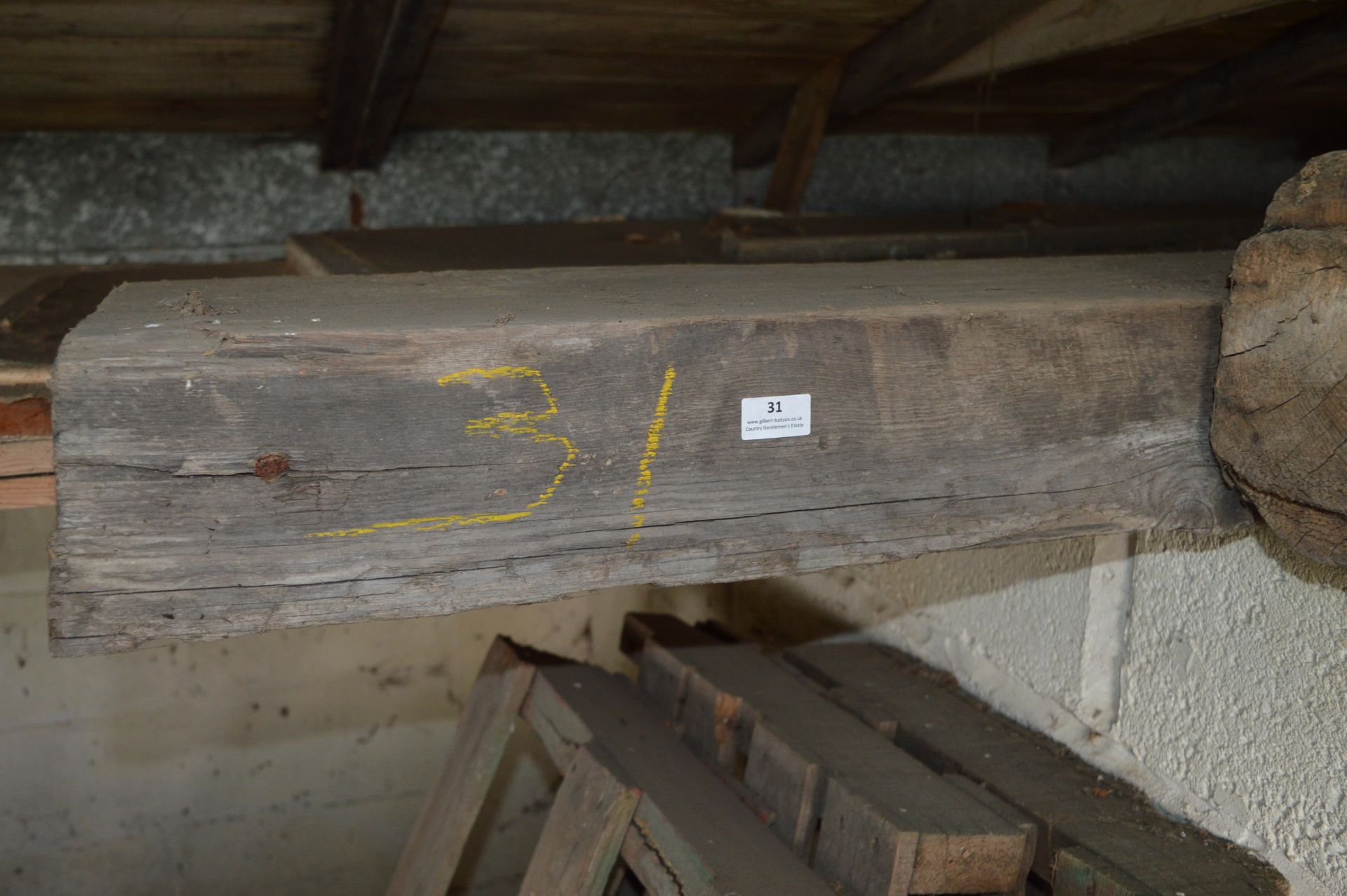 12ft long 12" by 5 1/2" Timber Beam