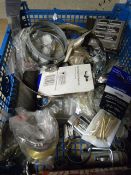 *Box of Assorted Fittings, Temperature Indicator, etc.