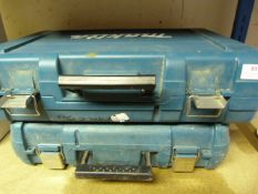 Two Empty Makita Power Tool Boxes