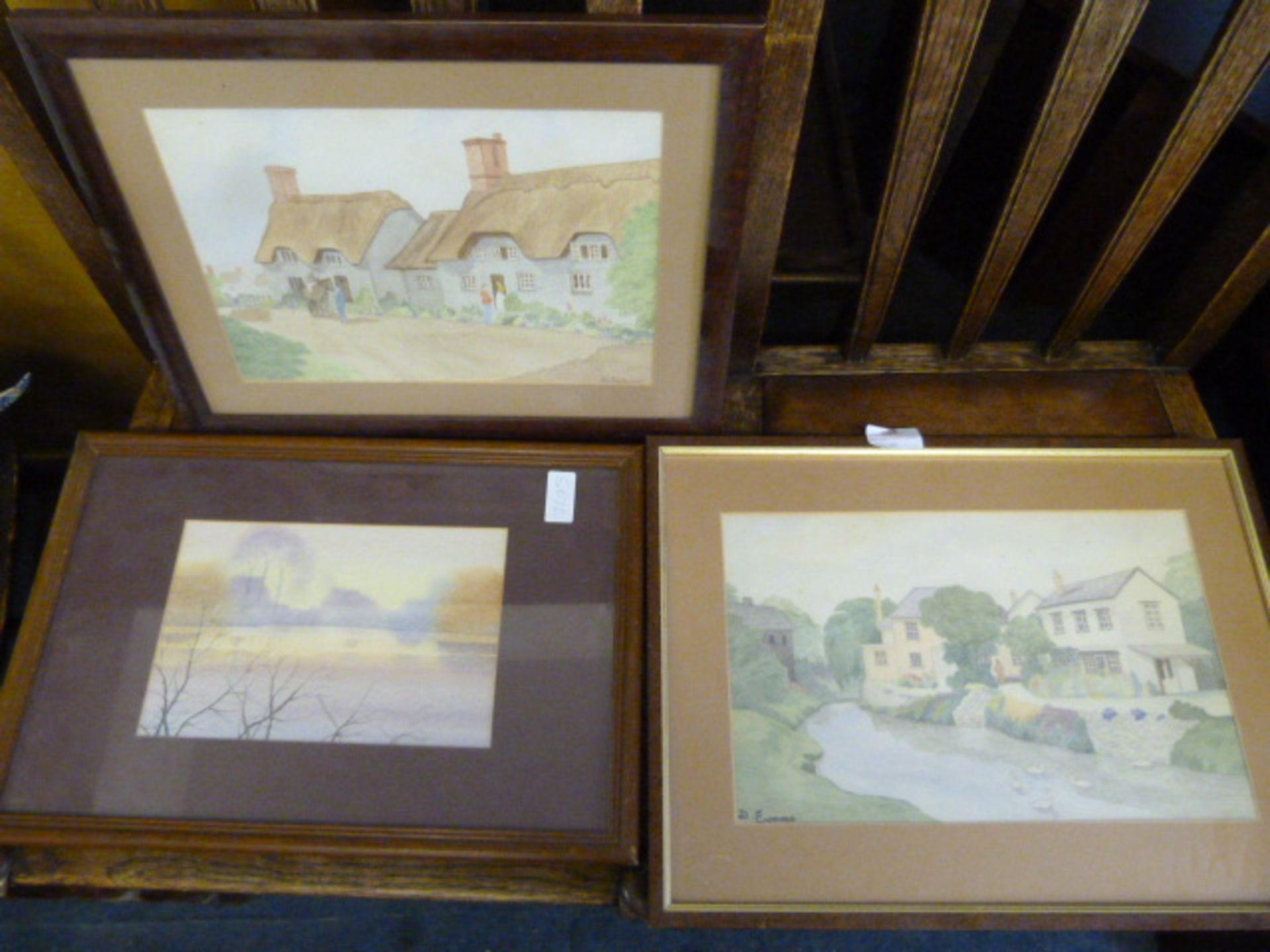 2 Water Colours - Country Scenes
