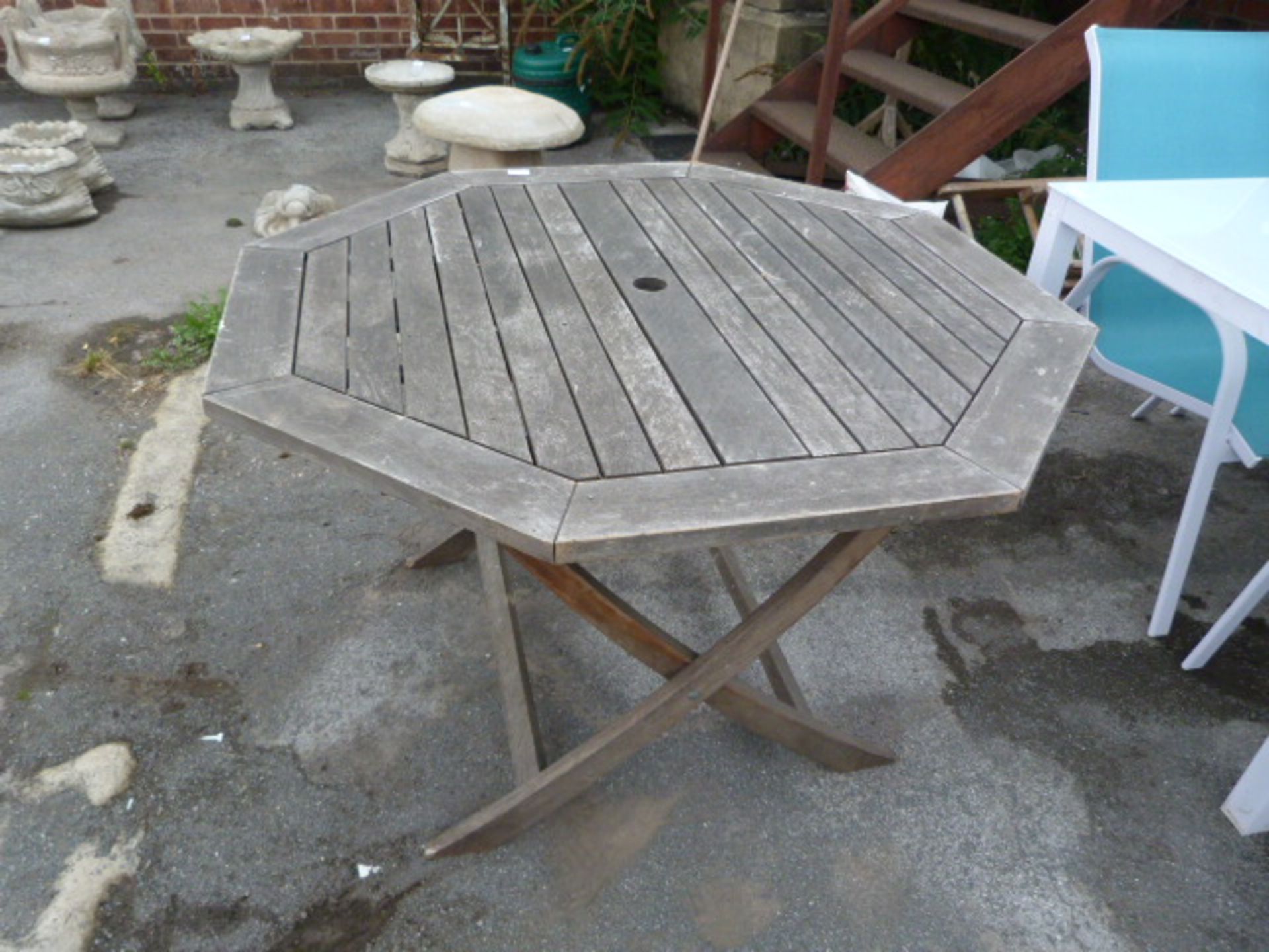 Burmese Teak Garden Table