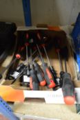 *Box of Slotted 8x200 Screwdrivers