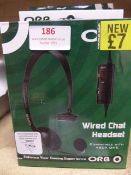 Five Boxes of Orb Wired Chat Headsets for Xbox One