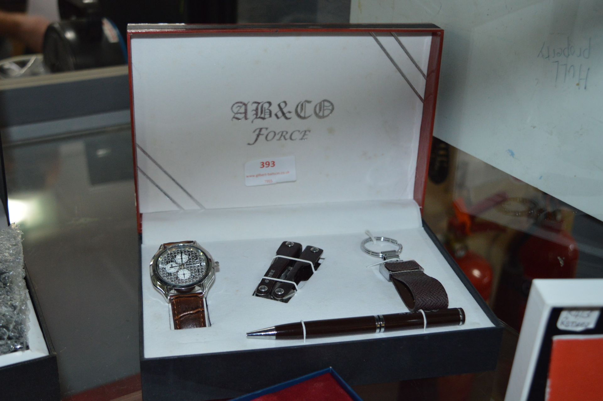 AB & Co Force Wristwatch, Pen, Keyring Presentatio