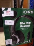 Five Boxes of Elite Chat Headsets for Xbox One