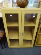 Beech Effect Display Cabinet