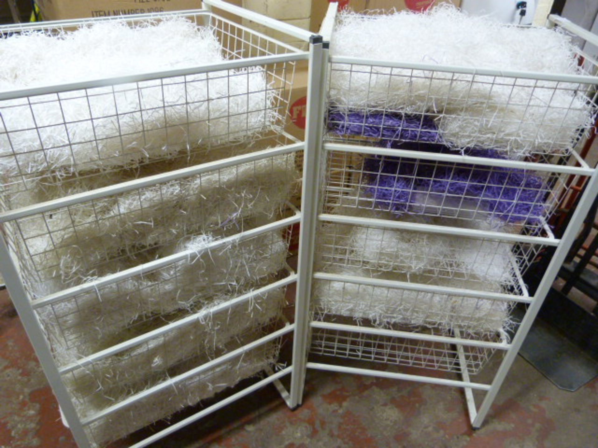 Pair of Five Teir Display Racks