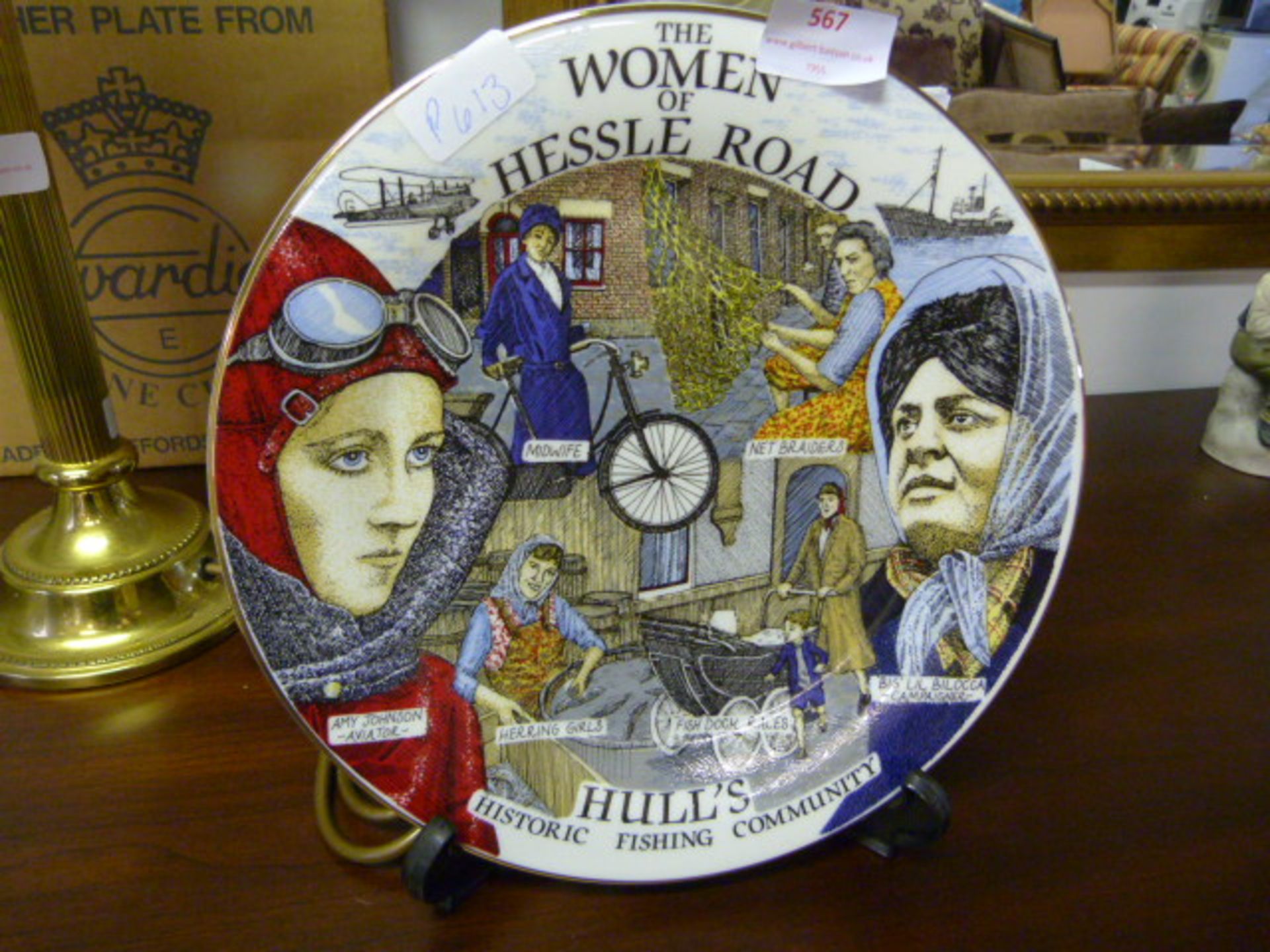 Decorative Plate - Women of Hessle Road