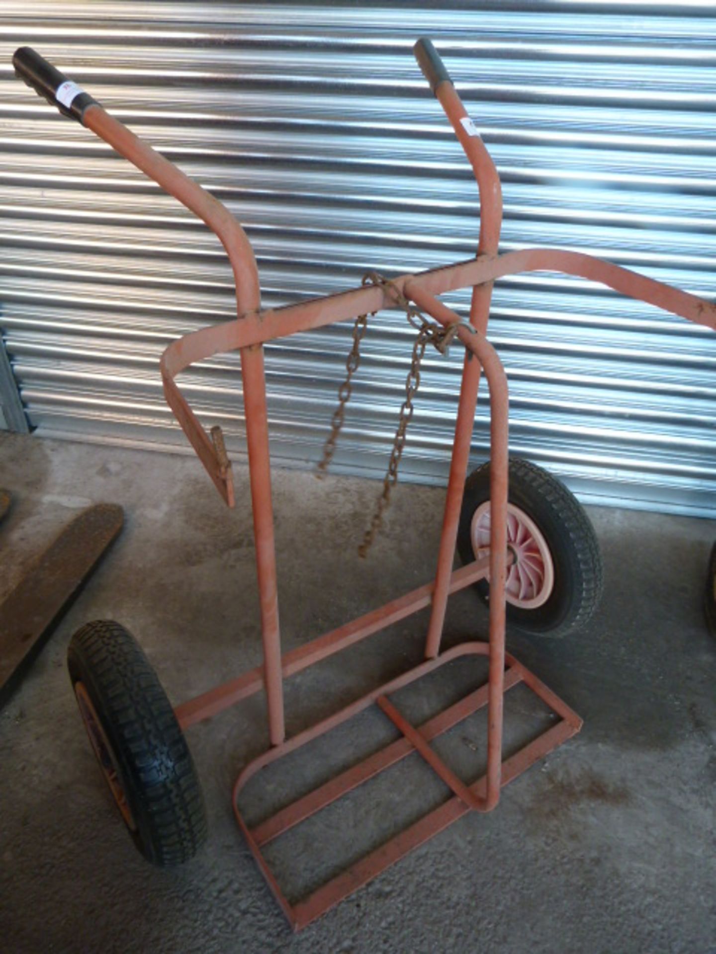 Twin Gas Bottle Bottle Barrow