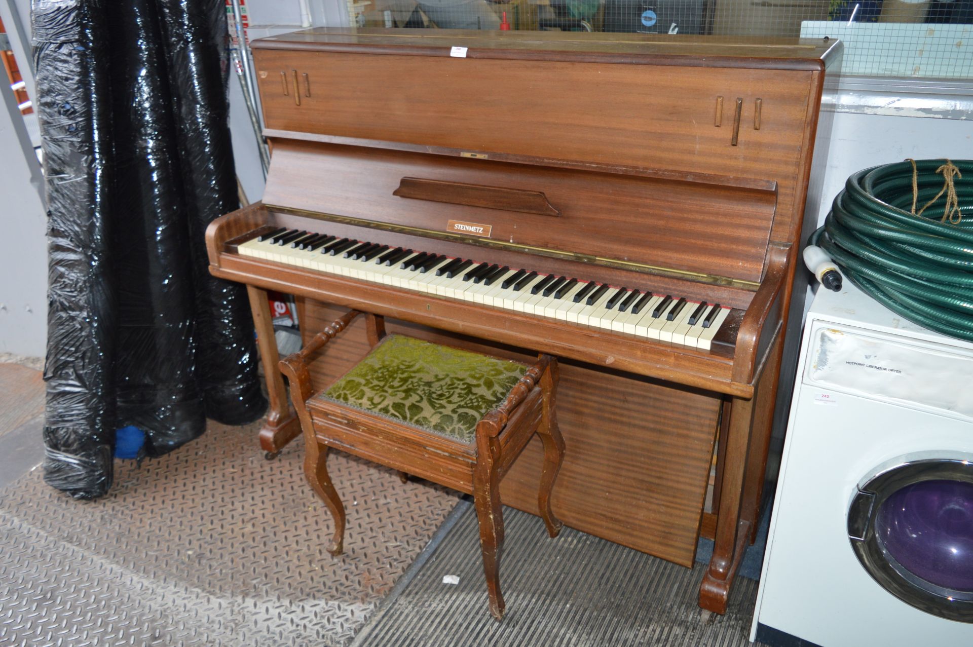 Upright Steinmetz Piano