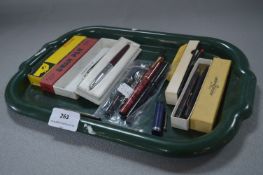 Selection of Fountain Pens and Pencils Including Osmiroid, Crown Point, Wyvern and Others