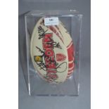 Signed Hull Kingston Rover Rugby Ball