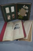 Leather Bound Victorian Photo Album and Musical Monologue Magazines