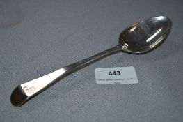 Georgian Silver Hallmarked Tablespoon - London 1803, Approx 64g