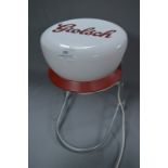 Grolsch Promotional Table Lamp Stool (Rare)