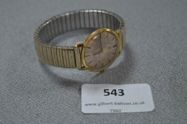 Omega Gold Cased Wristwatch