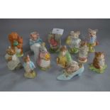 Collection of Twelve Beswick Beatrix Potter Figurines