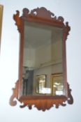 19th Century Mahogany Framed Wall Mirror