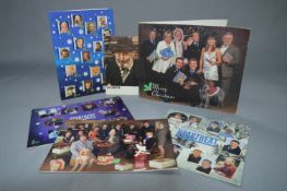 Heartbeat Yorkshire Television Promotional Cards with Autographs