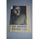 Shell Oil Company Pop-up Booklet "Modern Motorcar"