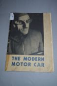 Shell Oil Company Pop-up Booklet "Modern Motorcar"