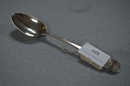 Peter, Anne & William Bateman Hallmarked Silver Tablespoon - London 1803, Approx 61g